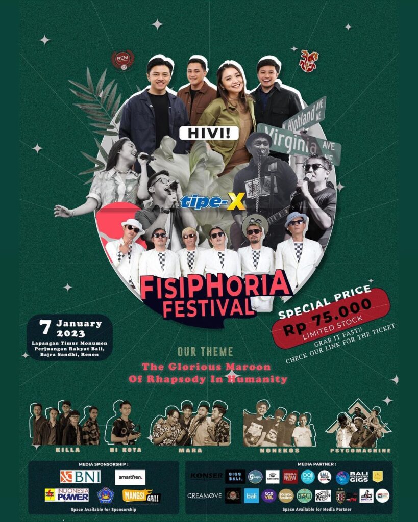 Fisiphora Festival 2022 - Konser Musik Bali