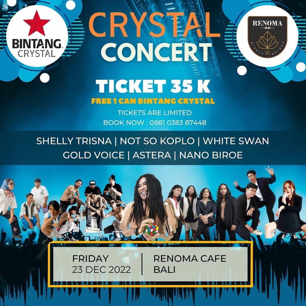 Konser Music Bintang Crystal- Konser Musik Bali