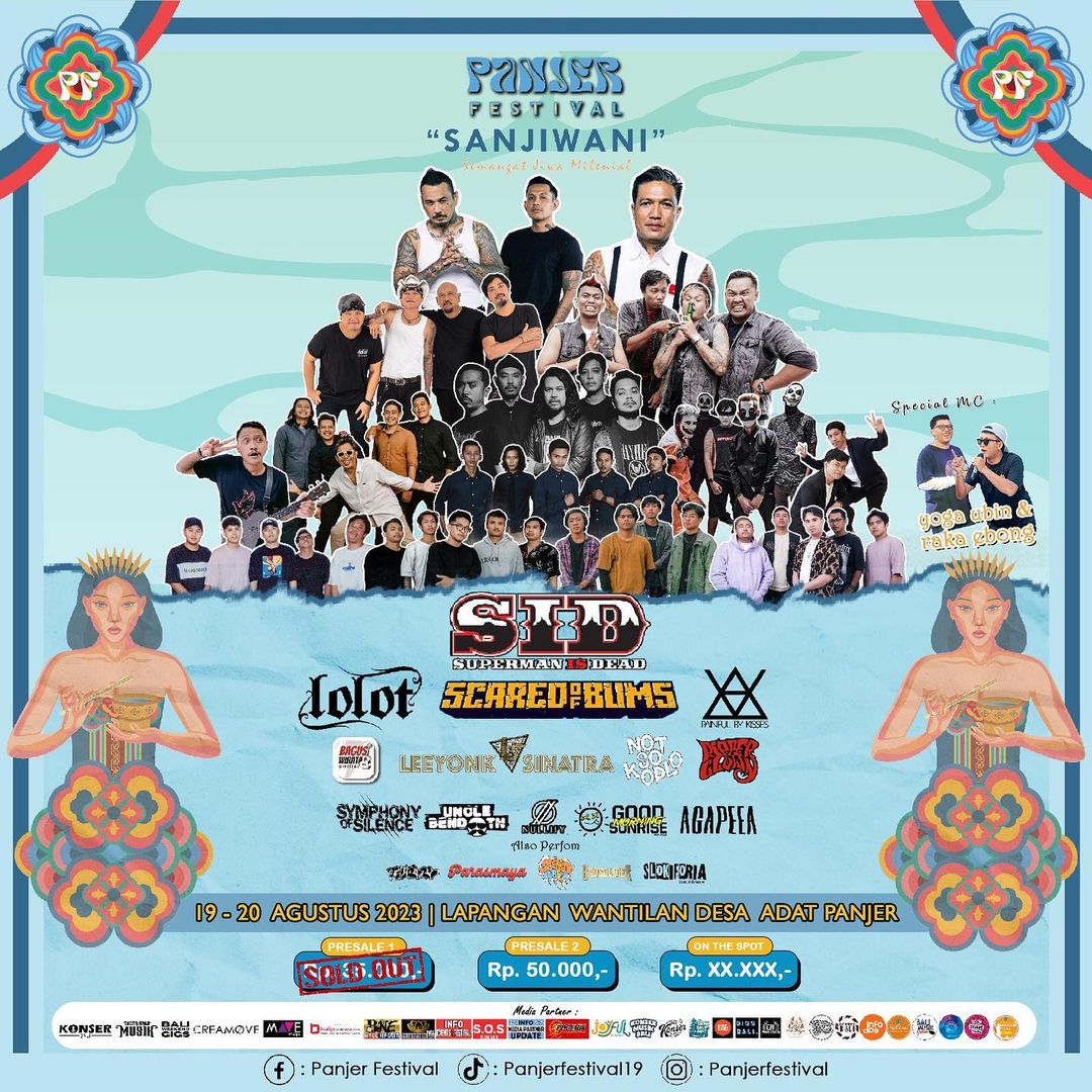 Panjer Festival 2023 Bali Full Line Up